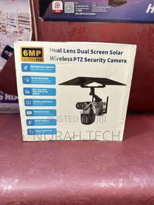 Ubox Dual Lens Solar PTZ Camera