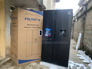 Polystar Pv-Sbs777wd-Inv Stylish Side-by-Side Fridge