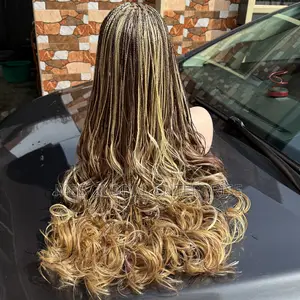 6*6 French Curls Braided Wig
