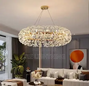 600mm Round Crystal Chandelier
