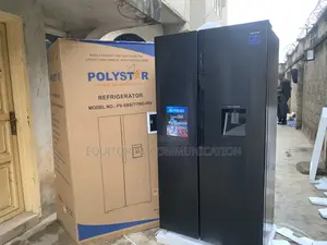Polystar Pv-Sbs777wd-Inv Side-by-Side Kitchen Refrigerator - 520l