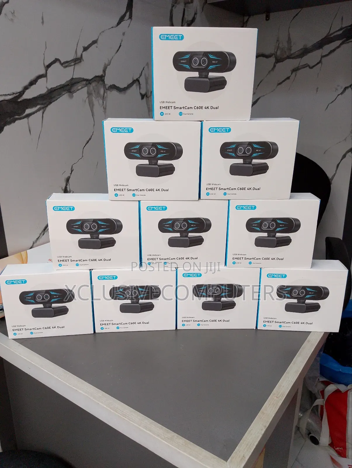 Emeet Smartcam C60e Dual Webcam With Remote Control