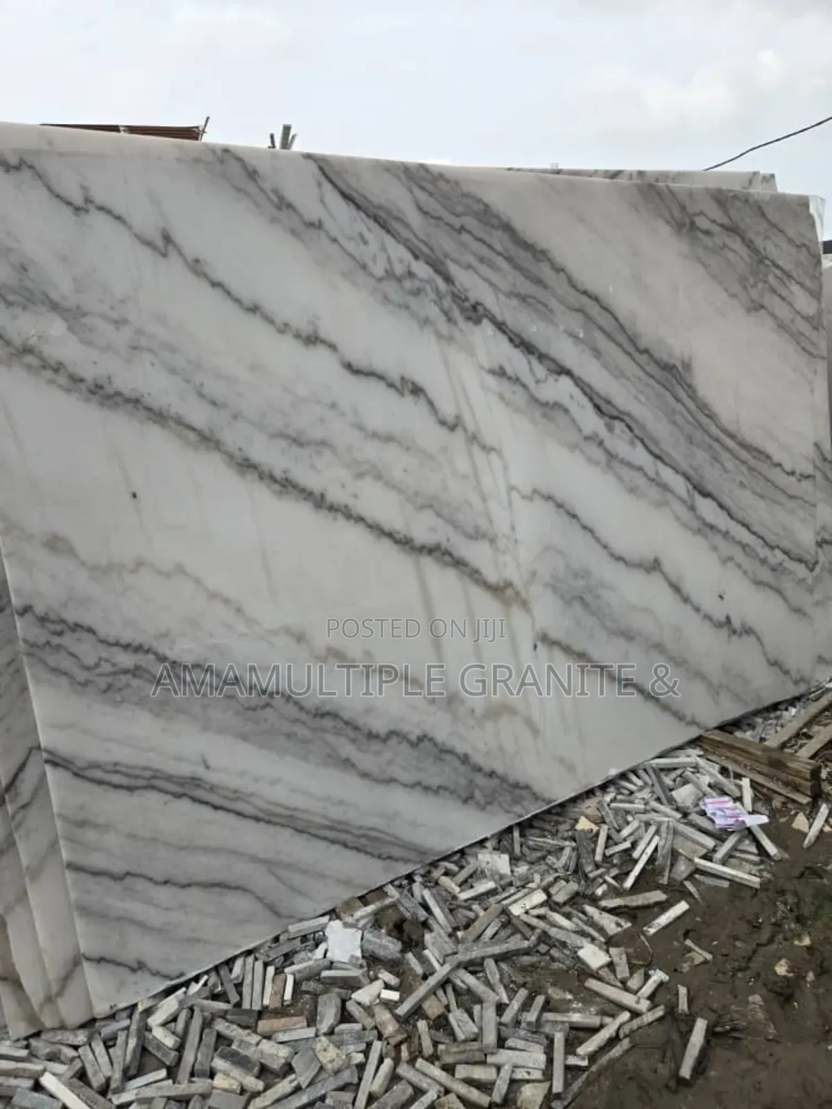 Turkey White Granite Slabs