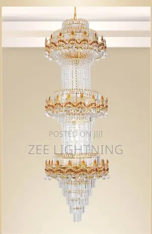 600mm*2200mm Crystal Luxury Full Beaded Chandelier