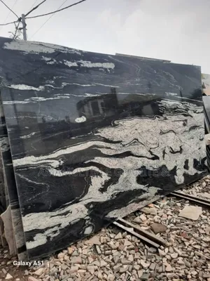 Classic Black Granite Slabs