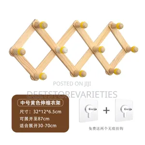 Wooden Hanger For Wigs,Belts,Scarfs,Bags