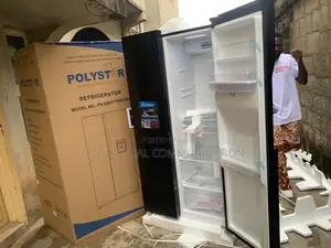 Polystar 520l Side-by-Side Refrigerator With Smart Features