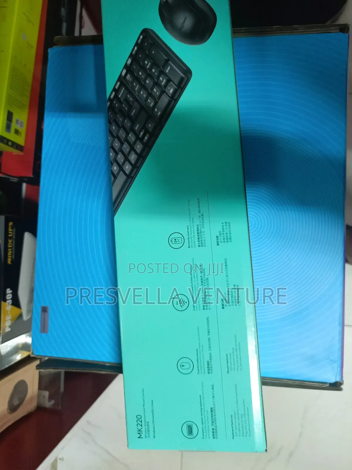 Logitech Mk220 Wireless Keyboard and Mouse