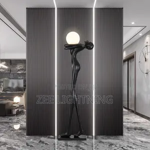 2000mm Humanoid Art Sculpture Floor Lamp
