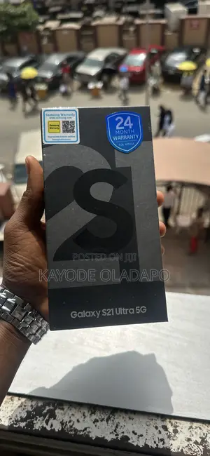 New Samsung Galaxy S21 Ultra 5G 128 GB Black