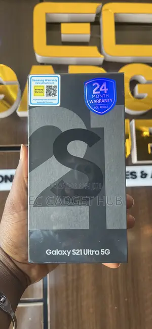 New Samsung Galaxy S21 Ultra 5G 128 GB Black