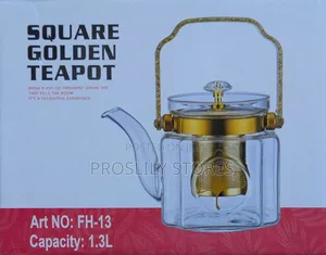 Square Glass Teapot/ Kettle