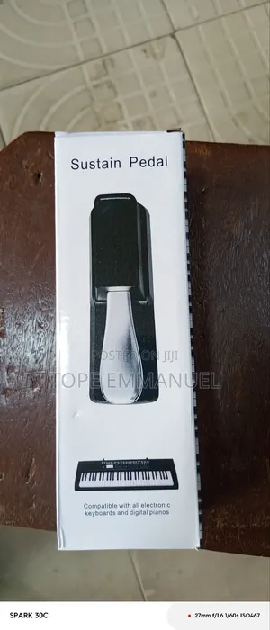 Universal Sustain Pedal for Electronic Keyboard and Digital Piano