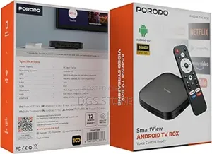 Porodo Smartview Android Tv Boxe 2/8gb