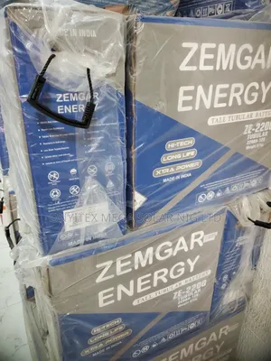 Zemgar Energy Tubular Battery 220ah 12v