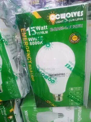 15watts Rechargeable Bulb