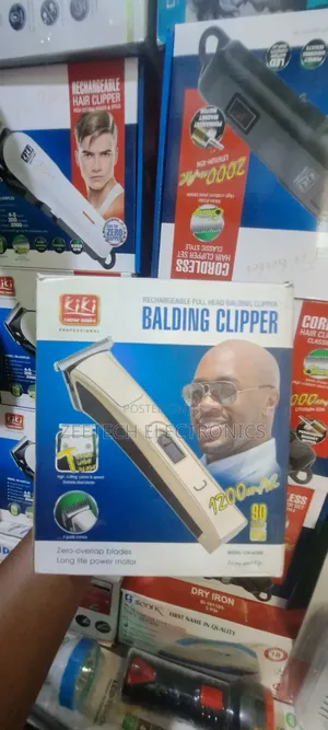 Kiki New Gain Rechargeable Full Head Balding Clipper.