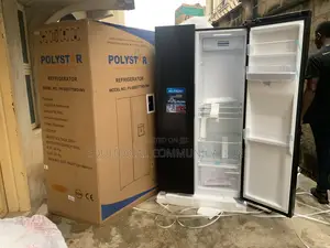 Polystar 502l Side-by-Side Refrigerator With Fast Cooling