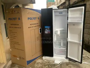 Polystar Pv-Sbs777wd-Inv 502l Side-by-Side Inverter Refrigerator