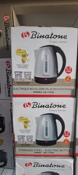 Binatone 1.7l Stainless Steel Electric Kettle
