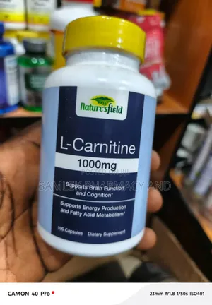 Nature's Field L-carnitine 1000mg- Support Brain And Cognitive-100caps