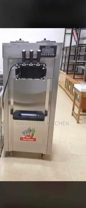 Standing Ice Cream Machine