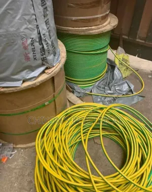16mm Single Flexible Green And Yellow Cable