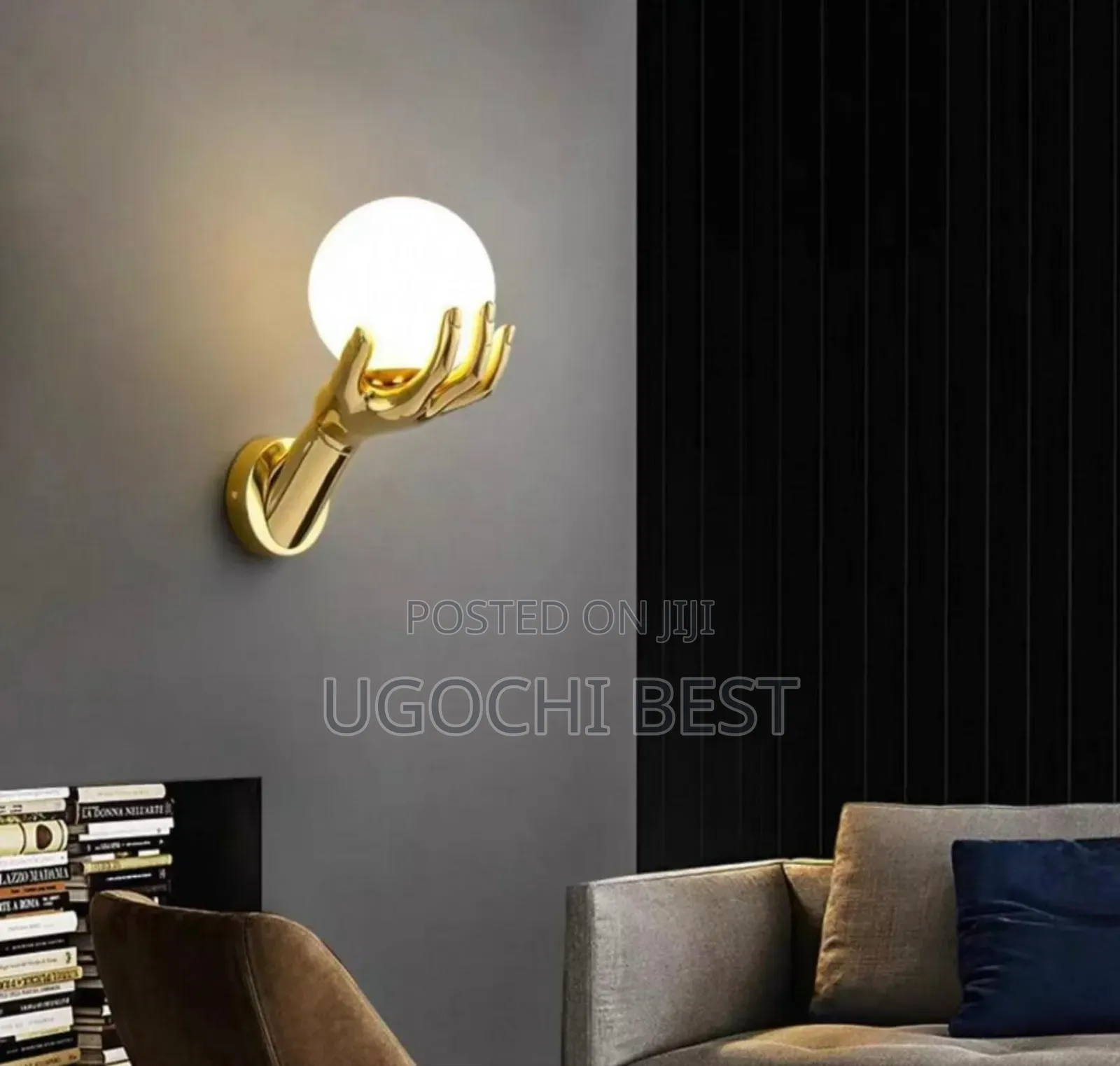 Modern Gold Hand Wall Bracket Lights