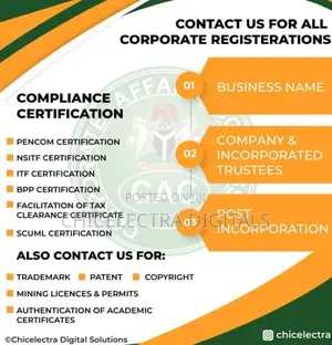 All Cac Registration, All Corporate Compliances Registration.
