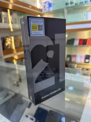New Samsung Galaxy S21 Ultra 5G 256 GB Silver