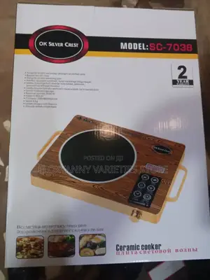 Silver Crest Single Face Induction/ Infrared Cooker