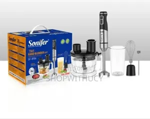 Sonifer 7-in-1 Hand Blender Set With Milk Frother