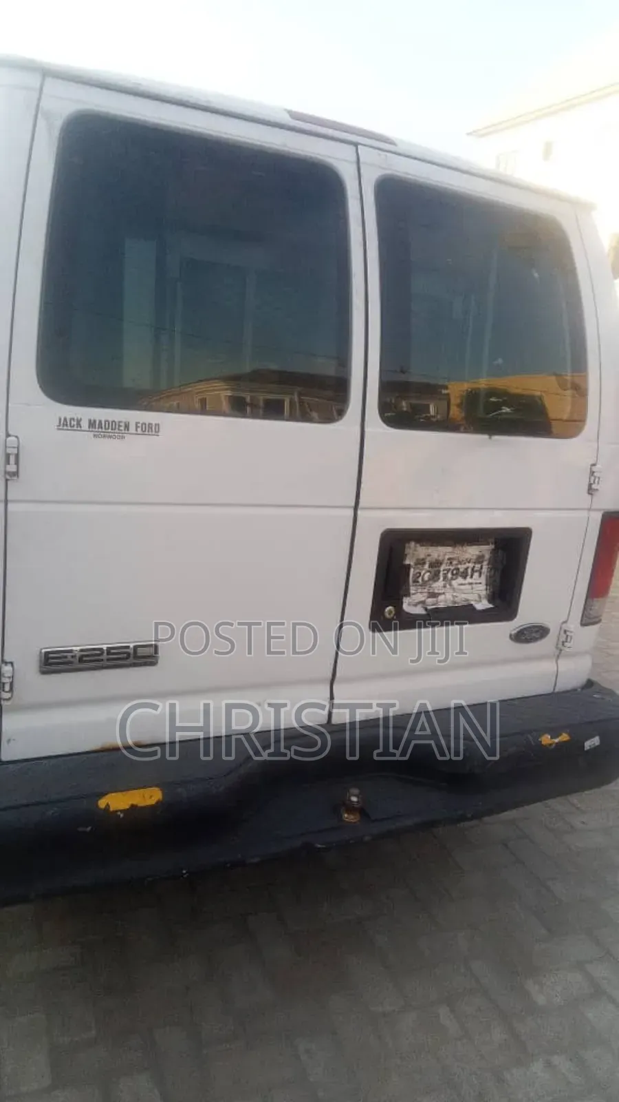 Ford E250 2008 White
