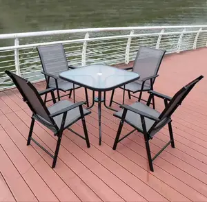 Outdoor Table With 4 Chairs