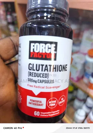 Force Factor Glutathione(Reduced)Antioxidant 500mg-60caps