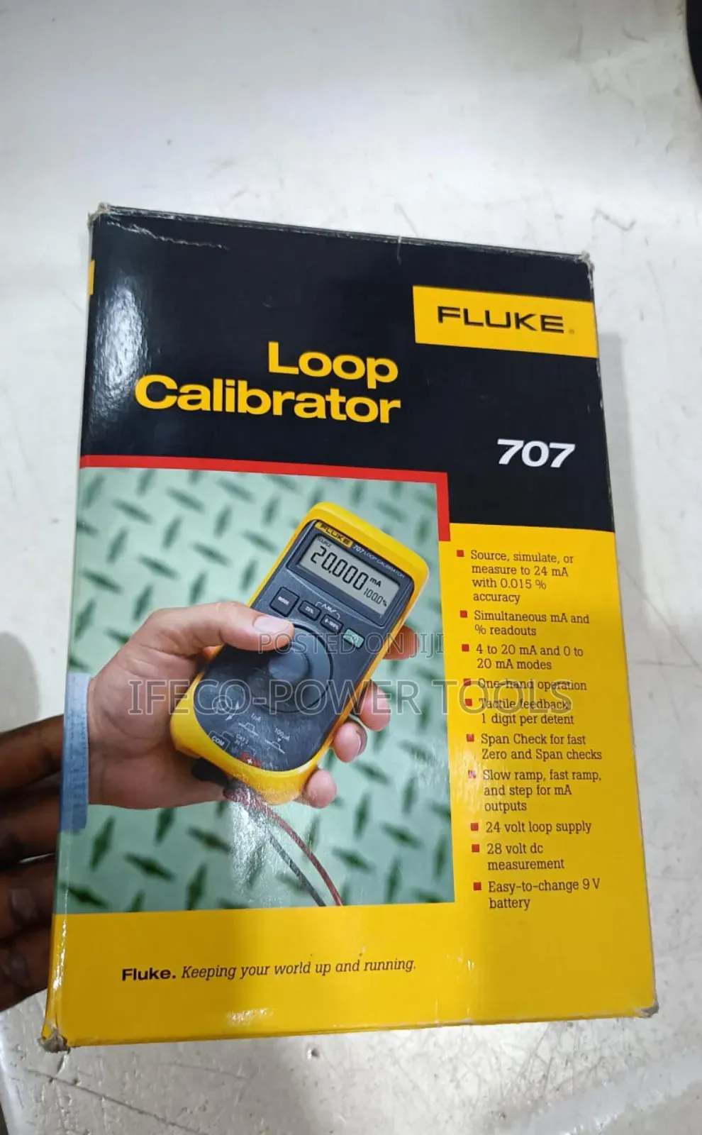 Fluke 707 Loop Calibrator, a High-Performance Industrial