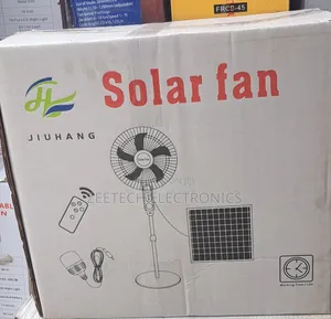 16" Solar Rechargeable Fan