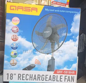 Qasa 18" Rechargeable Standing Fan