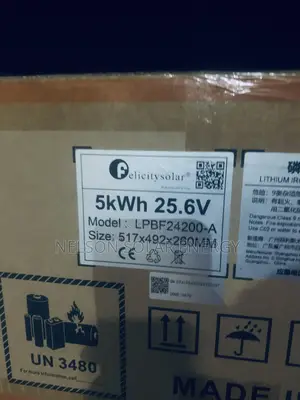 5kwh 25.6v Felicity Solar Lithium Battery Now Availabl