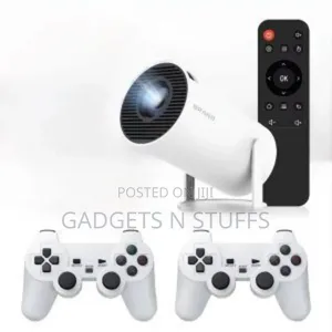2-in-1 Android Projector + Gane - Netflix Youtube, Games Etc