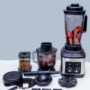 Electric Commercial Blender Kitchen Food Processor 8-in-1 on Promo