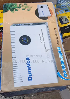 Duravolt Dv-5000watt Automatic Voltage Regulator.