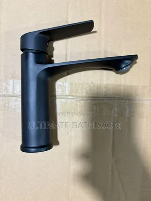 Sureguide Black Lift Up Basin Mixer Tap