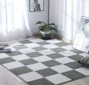 Washable Rug or Carpet Tile Puzzle for Living/Bedroom Office Area