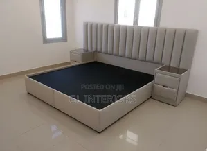 Velvet Panel Bedframe - Kingsize
