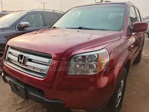 Honda Pilot EX-L 4x4 (3.5L 6cyl 5A) 2007 Red