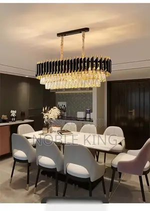 Rectangle Crystal Chandelier