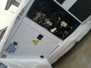 White Brand New 20kva Soundproof Perkins Generator