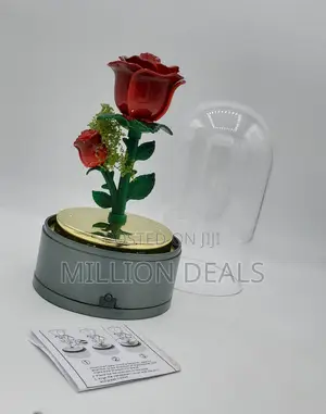 Unique Flower Music Box Gift Set