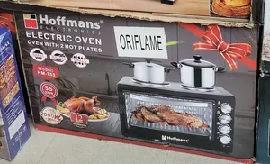Hoffmann Electric Oven With Hot Plate 55ltrs
